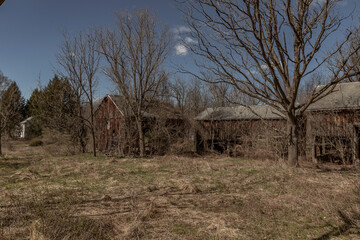 Abandoned barn in the Delaware Water Gap  National Recreation Area