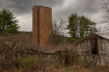 Abandoned barn in the Delaware Water Gap  National Recreation Area