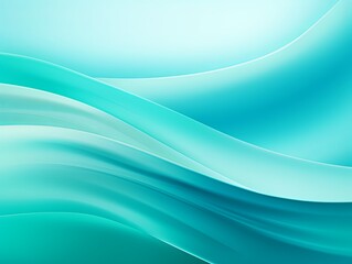 Turquoise abstract nature blurred background gradient backdrop. Ecology concept for your graphic design, banner or poster blank empty with copy space 