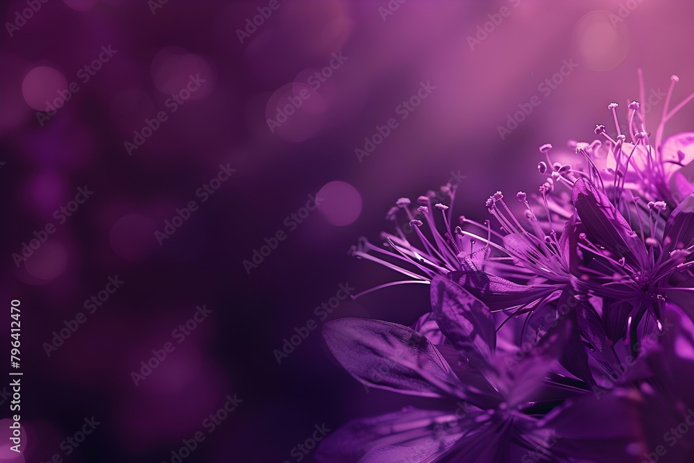 Poster use purple protocol theme for image or background to match protocol. concept purple-themed backgroun