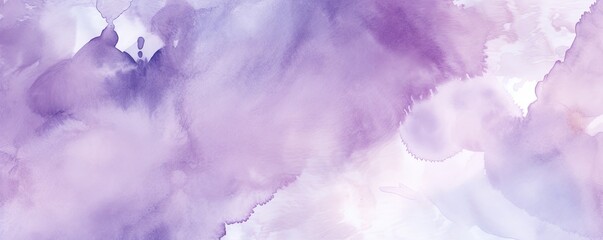 Violet watercolor background texture soft abstract illustration blank empty with copy space
