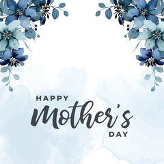 Naklejka na ściany i meble Beautiful Happy Mother's Day Greeting Design