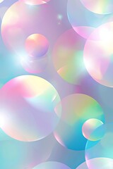 illustration pastel holographic pattern background 