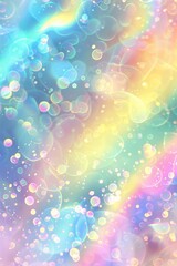 Fototapeta na wymiar illustration pastel holographic pattern background