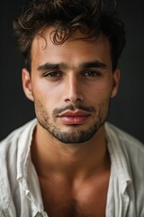 Fototapeta premium portrait of a beautiful men 