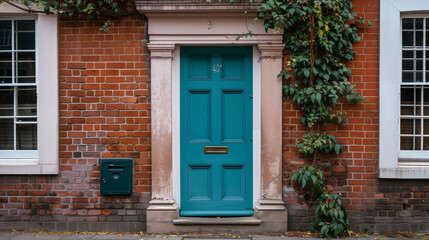 Obraz premium old door in the city