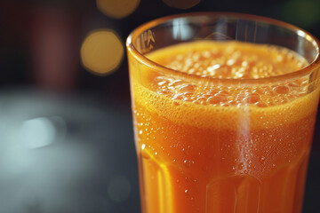 glass of orange juice