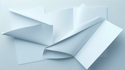 b'A stack of blank paper'