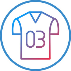 Obraz premium T Shirt Icon Style
