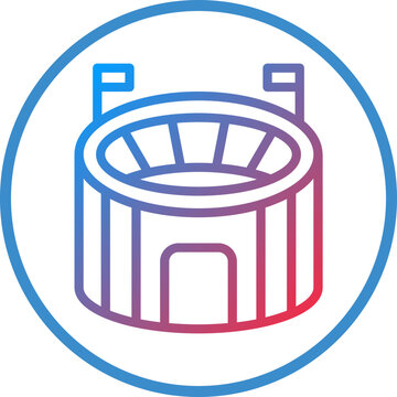 recommend clip art: Stadium Icon Style