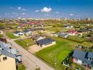 An aerial view of Town Panevezys