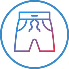 Shorts Icon Style