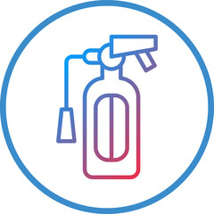 Fire Extinguisher Icon Style