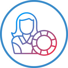 Lifeguard Female Icon Style