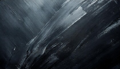 elegant black background vector illustration with vintage distressed grunge texture and dark gray...
