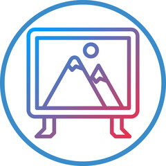 Digital Art Icon Style