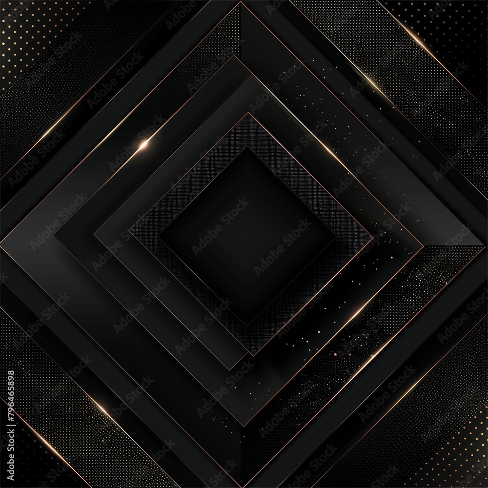 Poster sophisticated presentation background with intricate black abstract design for a professional look