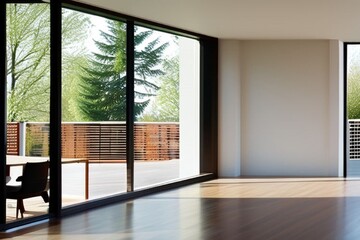 Fototapeta premium empty room with a window