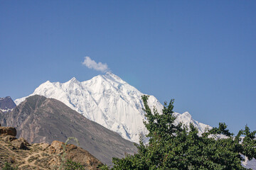 A stunning and mesmerizing view of Rakaposhi Karimabad, Hunza