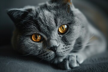 Rare and Unique Cat Breeds, focusing on the uniqueness and beauty of exotic cat breeds, including the Scottish Fold, in a Documentary, Editorial, Magazine Photography Style