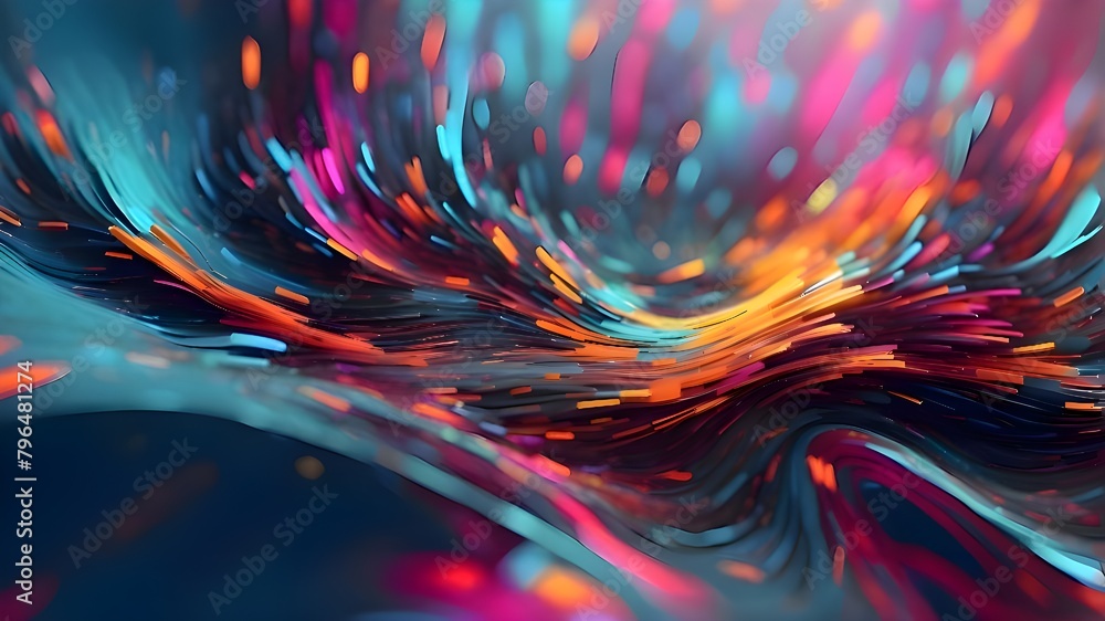 Poster digital background that is abstract. can be applied to scientific research, education, digital stora