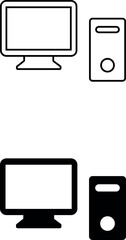 set of icons