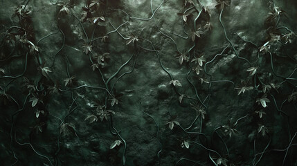 Obraz premium Presentable background for design, text, information placement, slogans and logos. Template, panel. Relief texture of plants and flowers.