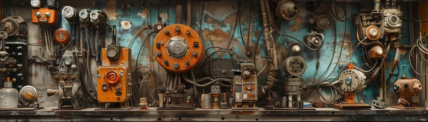 In the basement, the engineer tinkered with his collection of retro robots, each a masterpiece of wires and valves, his personal tribute to the dawn of robotics