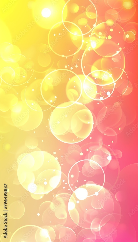 Poster soft pastel gradient background with subtle blurred effect in light and delicate hues