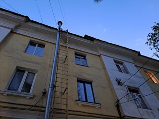 old building in the city