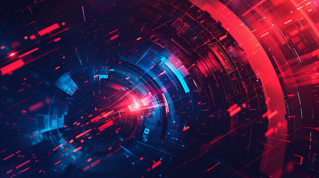 Hintergrund f&uuml;r Technik, Grafik, Audio, AI und mehr, made by AI