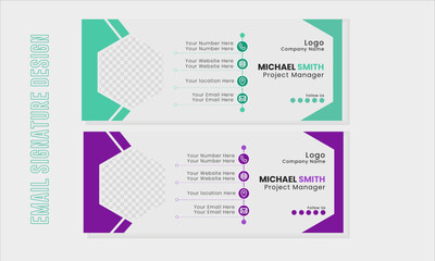 Standard And professional Email Signature Template ,Standard And professional Email Signature
