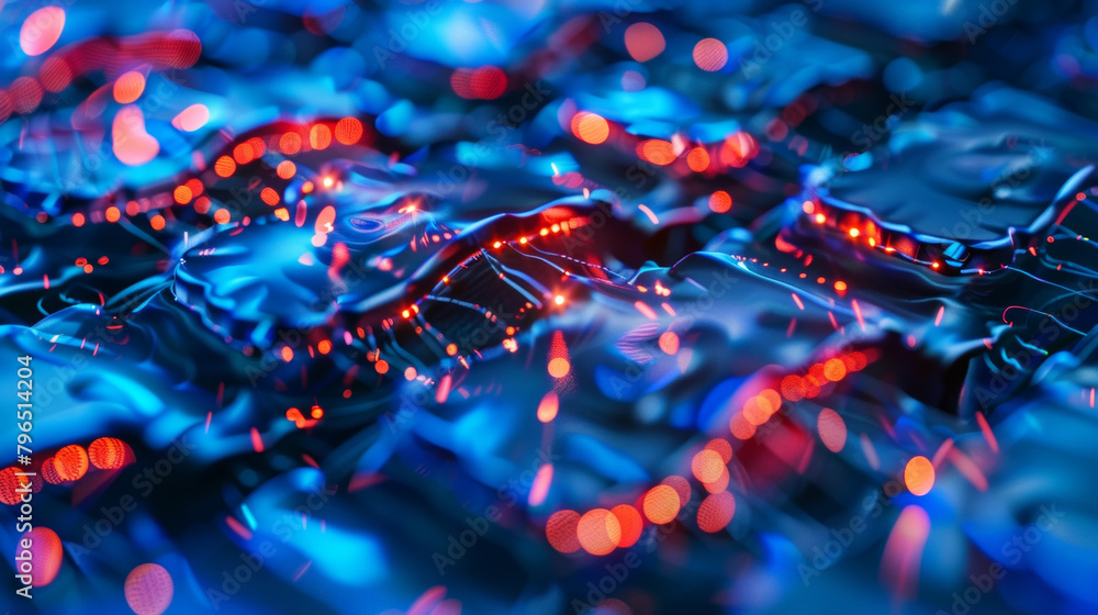 Poster a closeup view of a lithiumion battery reveals the use of nanomaterials in its construction. nanopar