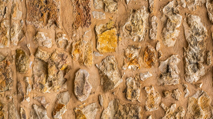 Natural Stone Wall Textured Background Design