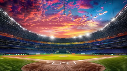 Panorama professional baseball arena