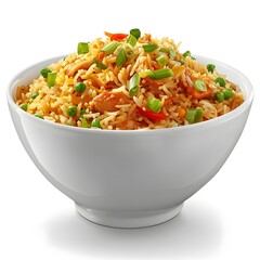 rice with vegetables and meat Generative AI