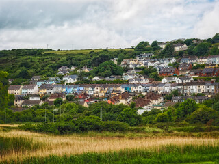 Obraz premium Residential houses Goodwick
