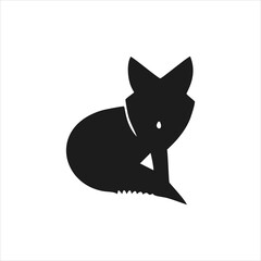 Red Fox Vector - Vibrant Illustration of Forest Creature with Tail, Whiskers