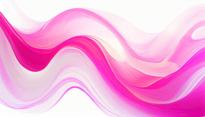 White and pink swirls, abstract wavy background. Flowing lines.