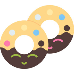 Fototapeta premium Doughnut Icon