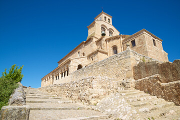 Fototapeta na wymiar Rivero Church in San Esteban de Gormaz, Spain