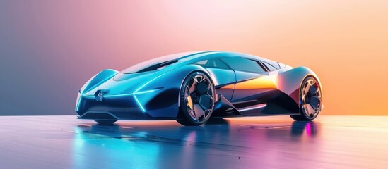 Luxury electric sports car