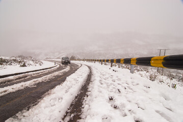 Neve em Urubici, Santa Catarina, Brasil