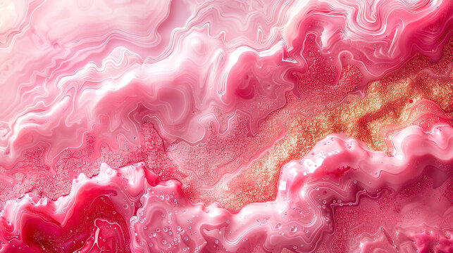 Pink background texture pattern marble gold, abstract wallpaper light. Background pink, texture marble pattern, white paint.