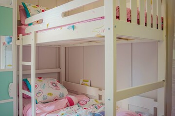 baby bedroom with bed