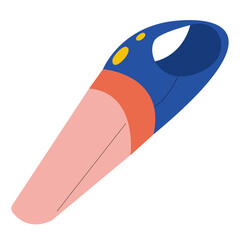 Modern vacuum cleaner. Electrical appliance for cleaning. Vacuum cleaner for home and professional cleaning.