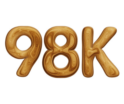 Wooden 98k for followers and subscribers celebration