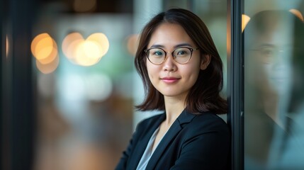 portrait of an asian business woman