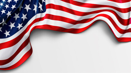 Background with the USA national flag