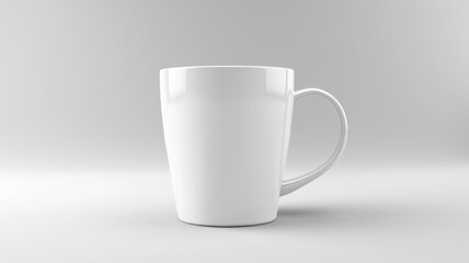white coffee cup on white background - 796568217
